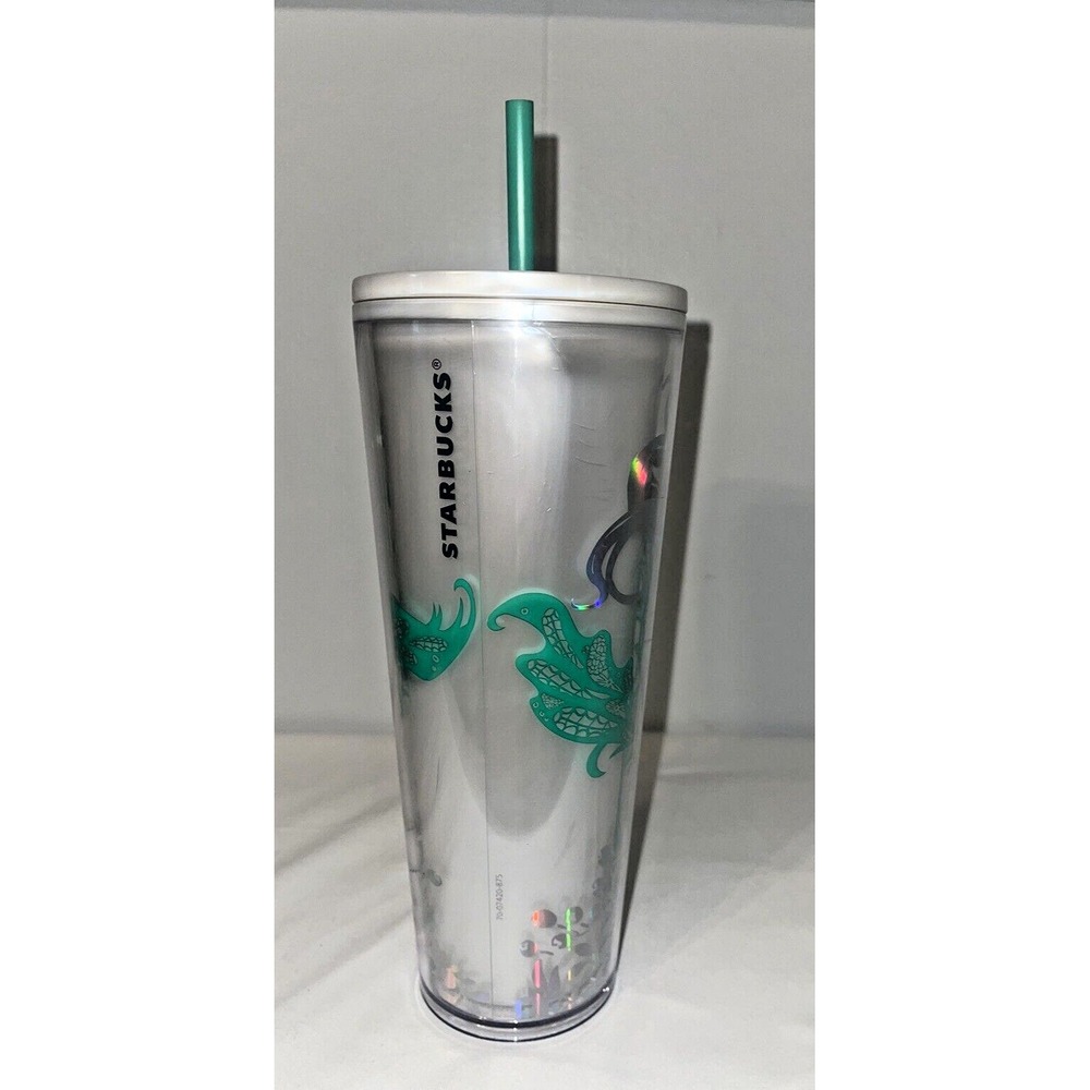 Starbucks Siren Mermaid Iridescent Cold Tumbler‎ 24 oz Venti NEW 2022 Holiday